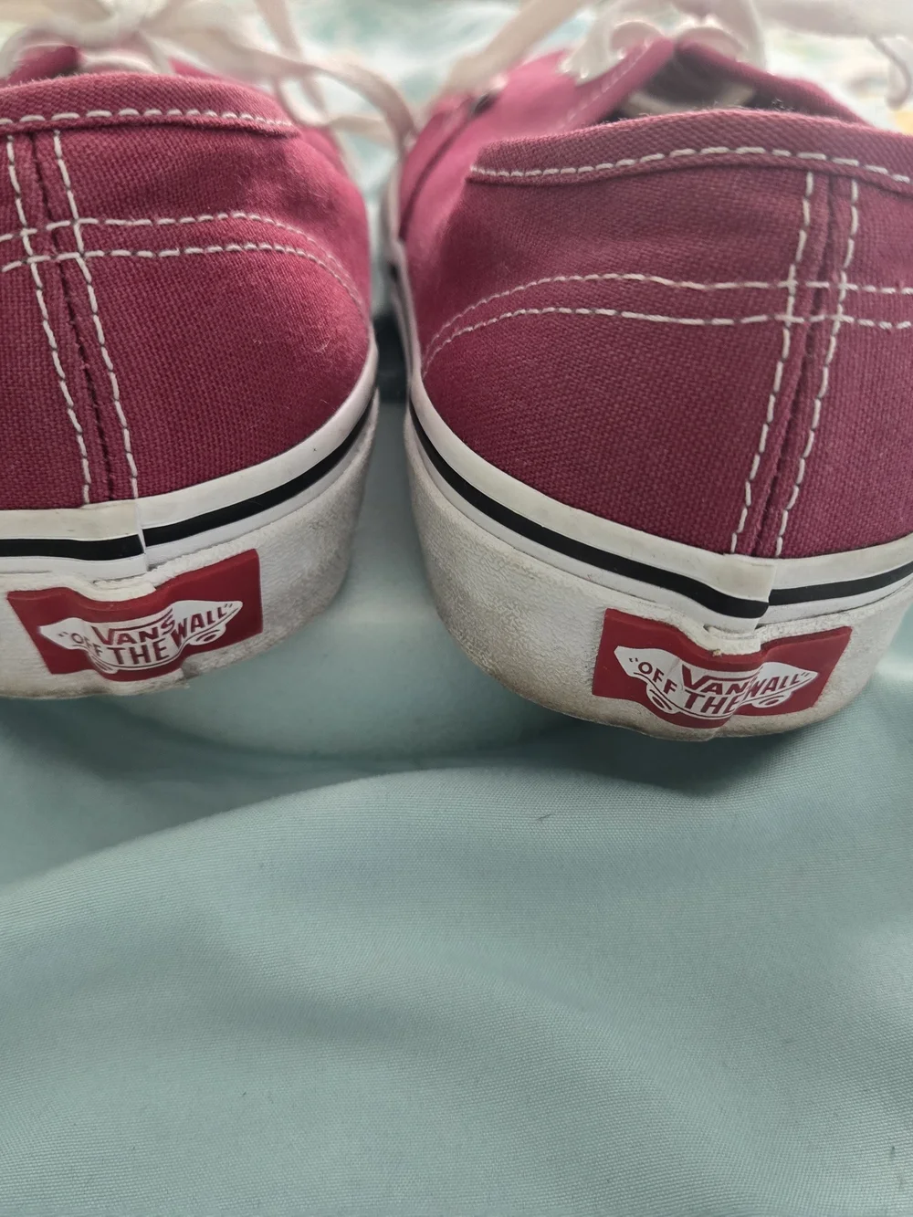 Vans Women’s Classic Lace-Up Sneakers in Berry Pink